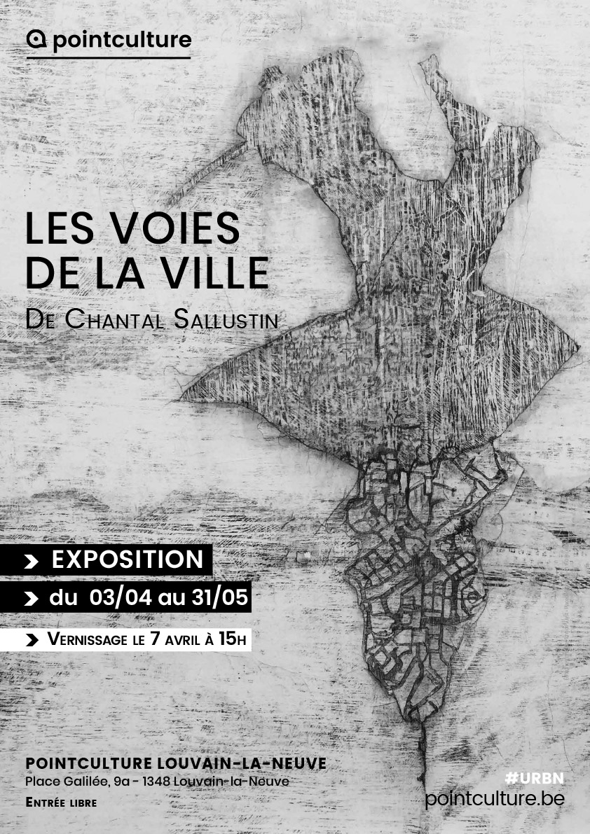 Les voies de la ville exposition pointculture chantal sallustin